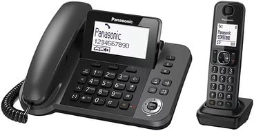 Радиотелефон Panasonic KX-TGF320RUM черный металлик